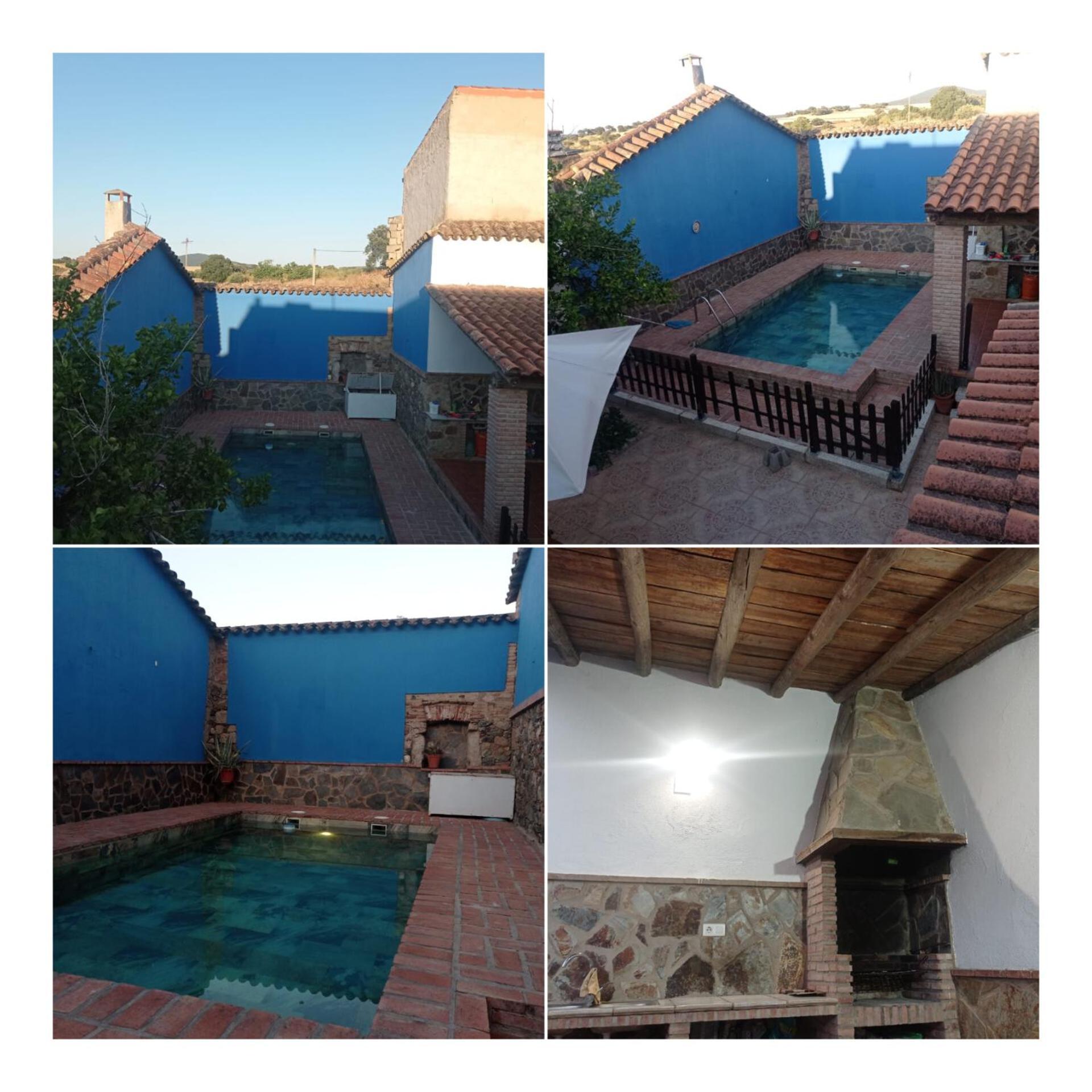La Traviesa Casa Rural Aljucen Bagian luar foto